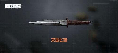 暗区突围最新爆料刀具,神秘刀具曝光，全新玩法即将解锁！